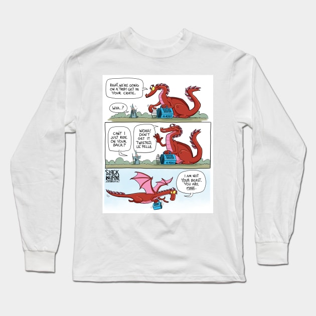 Slack Wyrm #160 - Don't get it twisted Long Sleeve T-Shirt by Slack Wyrm